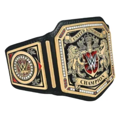 WWE United Kingdom Champion Wrestling Title Belt