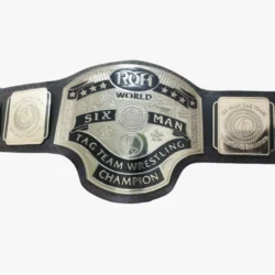 ROH Six Man Tag Team Championship Replica Title Belt