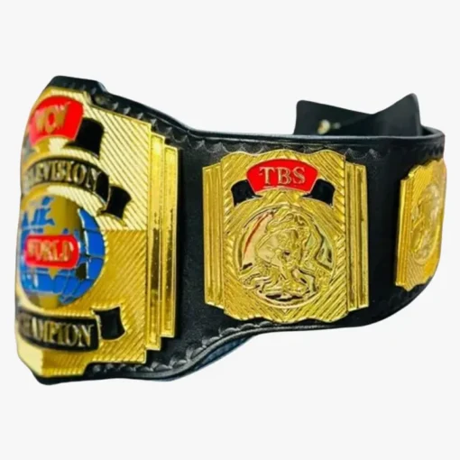 WCW World Television Championship Wrestling Title Belt