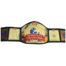 WWF European Championship Wrestling belt