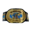 WWF Oval IC Intercontinental Championship Leather Belt