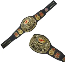 WWF Stone Cold Wrestling Championship Smoking Skull Belt